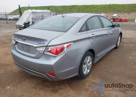 2015 Hyundai Sonata Hybrid z USA, uszkodzony, nr VIN KMHEC4A47FA121564